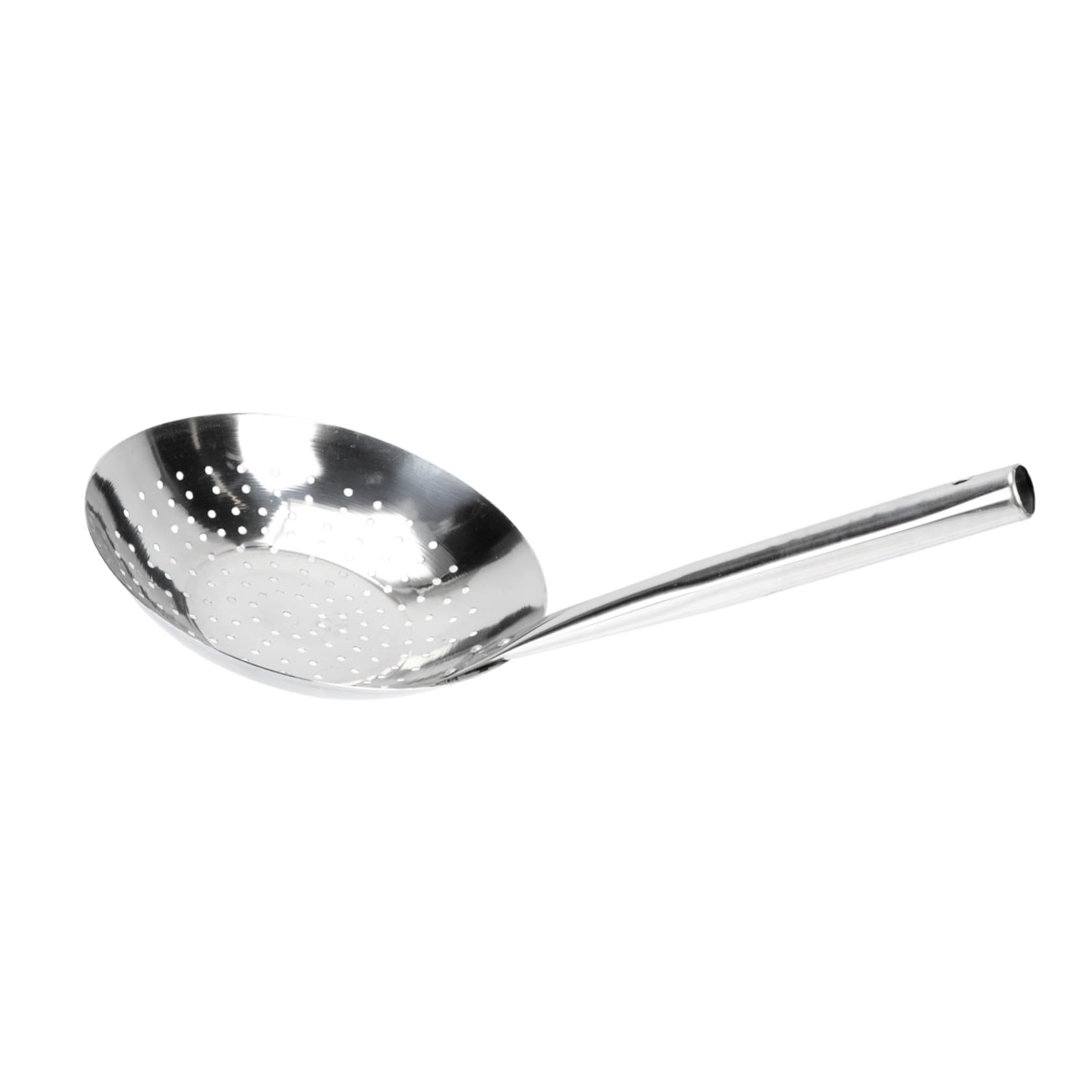 Colador de Acero Inoxidable para Cocina Colador Multifunción para Freír y Escurrir Alimentos Práctico para Familias y Restaurantes Fácil de Limpiar y Almacenar