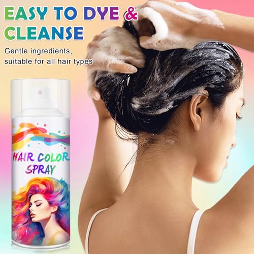 Spray temporal para cabello azul 120 ml miniatura 7