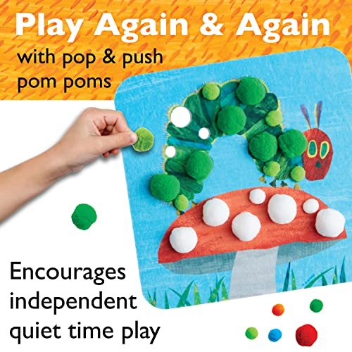 Creativity For Kids The Very Hungry Caterpillar Toy: Craft And Play Pictures - [Amazon Exclusive] Pom Pom Pictures Activity From The World Of Eric Carle, Preschool Arts & Crafts For Toddlers Ages 3-5+ #TOP2
