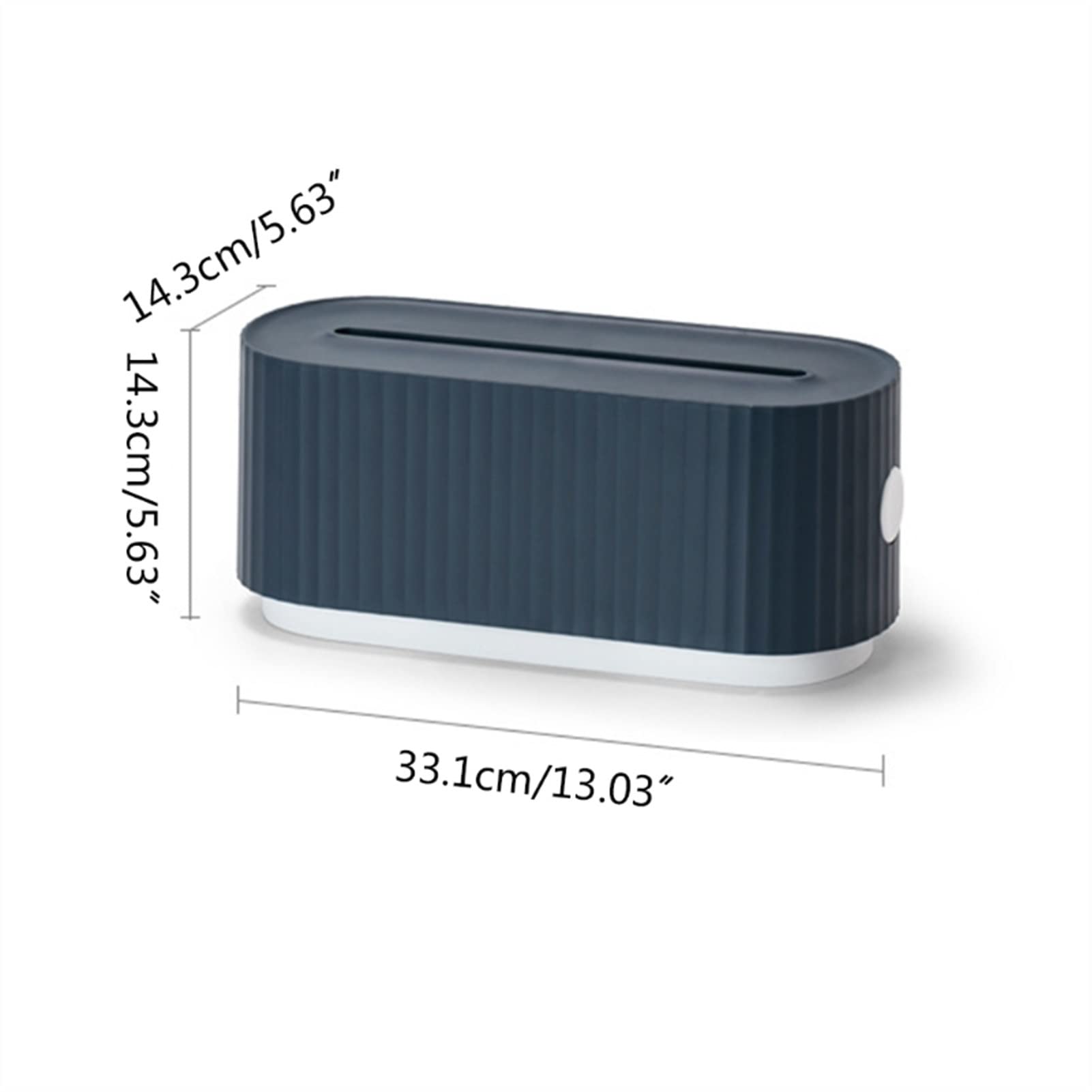 Kabelmanagement-Box Kabelmanagement-Box mit Telefonhalter-Ständer Stromleitungs-Steckdosenleisten-Abdeckung Ladegerät-Adapter-Drähte Hider Desktop-Kabel-Organizer Kabelbox Kabelaufbewahrungsbox (Col