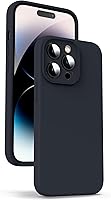 Vista 12 de Funda Supdeal de silicona líquida para iPhone 14 Pro Max - [Protección completa de la cámara] [Forro de microfibra suave antiarañazos] Funda