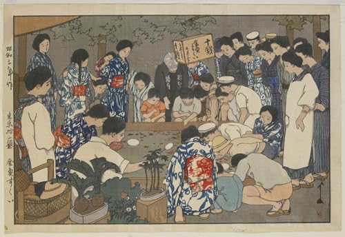 Tableau toile Hiroshi Yoshida de qualité supérieure peinture d'art 60x90cm