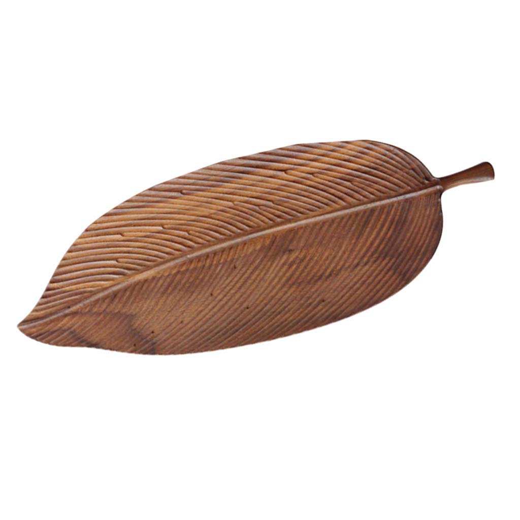 Bandeja de Madera para Servir con Forma de Plataforma para Camarero, Medium