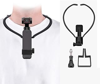 BeisDirect Neck Mount Chest Holder Strap for DJI Pocket 2 First Angle Hanging Neck Holder Motion Video Shooting Bracket Smartphone Panoramic Camera Action Camera Accessories