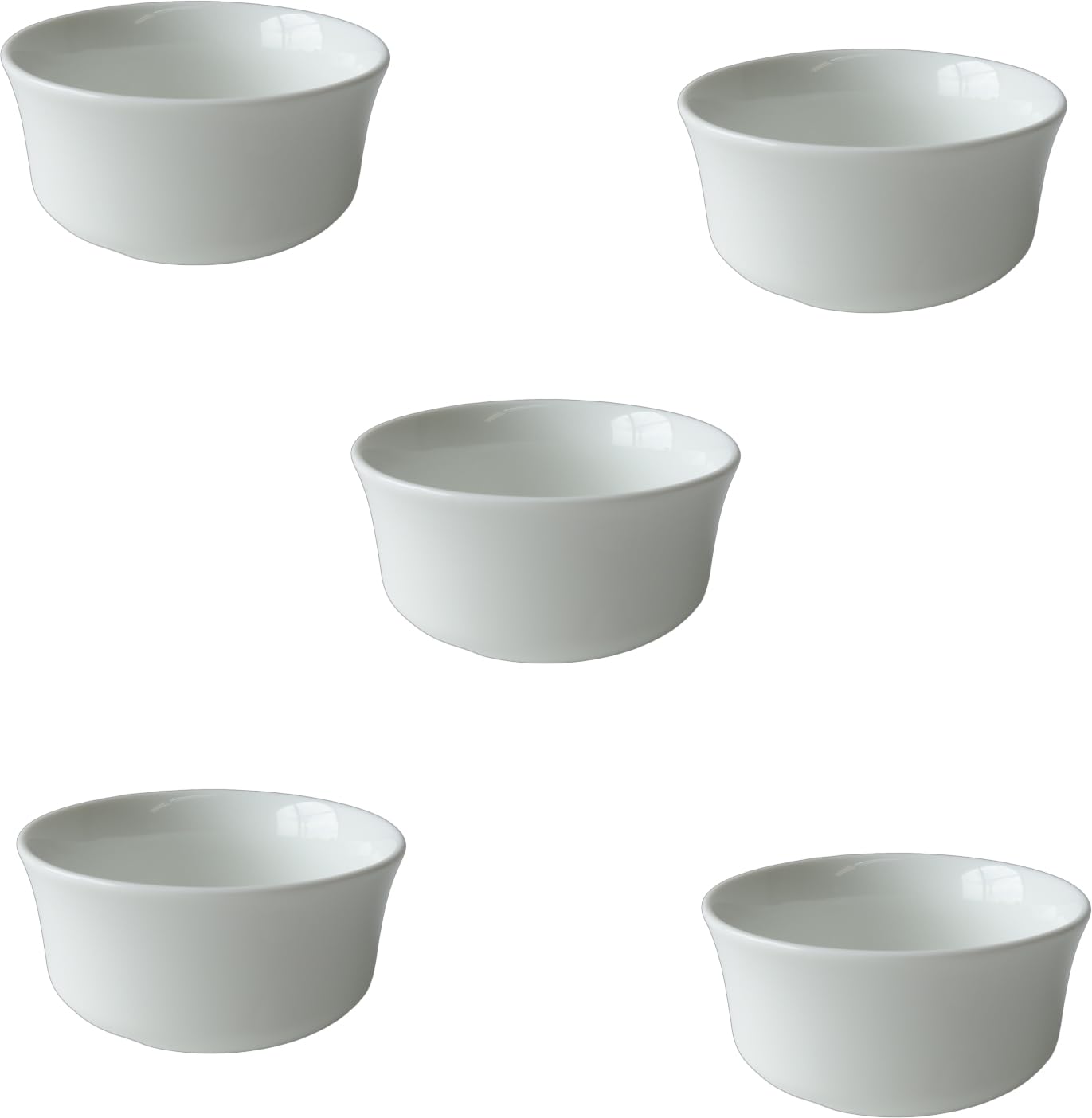 Amazon | ミルキーホワイト 取っ手なし 10cm スープカップ 5個 セット
