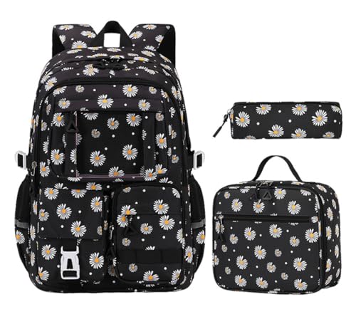 Sac à dos décontracté fille coloré pour l'école et sorties