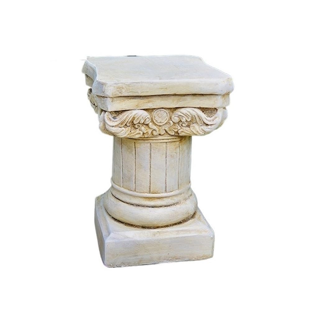 XUJUAN-0227 Roman Column Roman Pillars Outdoor Decorative Ornaments Indoor European Vintage Display Pedestal Column Plant Stand