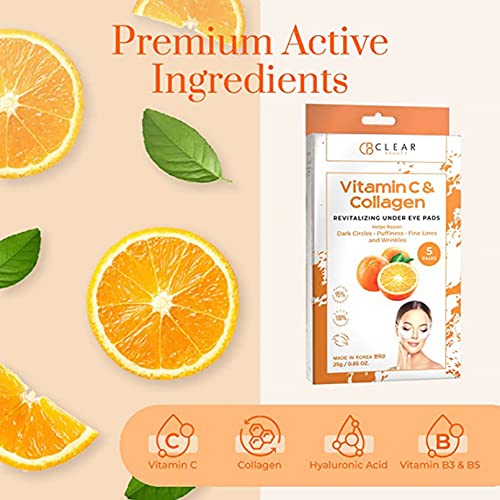 Clear-Beauty-Formerly-Clair-Vitamin-C-Collagen-Under-Eye-Patches-Diminishes-Dark-Circles-Puffiness-Anti-aging-Cooling-Soothing-Eye-Pads-Cruelty-Free-Korean-Skincare-For-All-Skin-Types