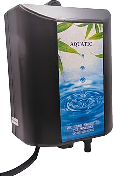 Aquatic Water Ozone Generator for Spa and Hot Tubs, 300 mg/h with O2, Portable Mini Water Ozone Machine, Crystal-Clear Water, Spa Skincare, 110-120V AC, Replacement Spa Water Ozone Generator