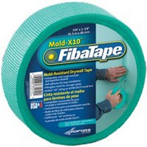 Image of Saint Gobain FDW8664-U 1-7 /8 inch X 300' Green Mold Resistant Mesh Drywall Tape