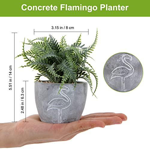 Martha&Ivan 3 Pack Small Fake Potted Plants Artificial Plants For Bookshelf Decor Coffee Table Decor Desk Decor #TOP2