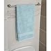 Amazon Basics Straight Modern Towel Bathroom Bar, 24 inch, Satin Nickel
