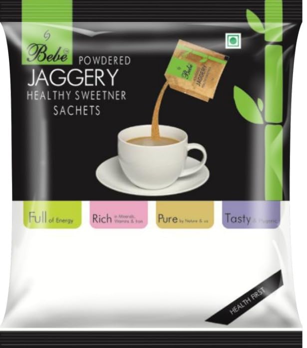 Bebe Jaggery sachets Combo 5g X 30pcs X 5 Pack Amazon.in Grocery
