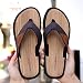 Imagen de ARRIGO BELLO Chanclas Hombre Vestir Sandalias Verano Flip Flops Antideslizante Piel Cuero Chancletas Talla 41-46