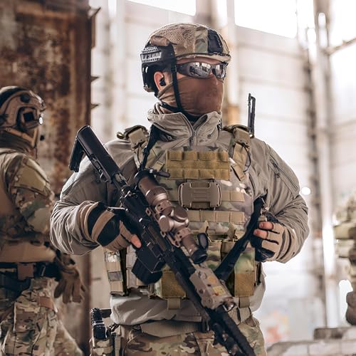 Image of GFIRE Tactical Vest, Quick Release Lightweight Breathable Vest for Training