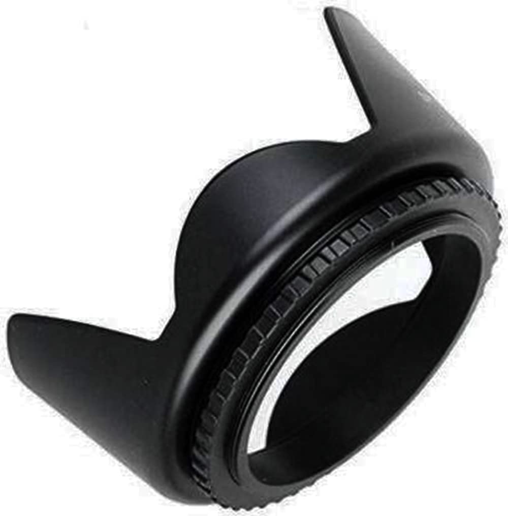 Hanumex® 52mm Flower Lens Hood Screw Mount for Canon Nikon Sony Olympus Pentax & All Other Digital SLR Cameras-image-9