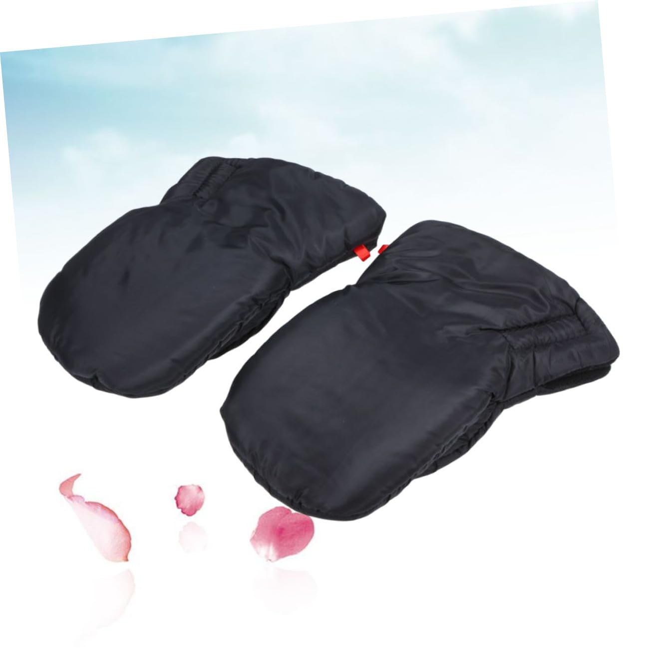 Toyvian 2stücke Outdoor Winterhandschuhe Für Eltern Winddichte Warme Kinderwagenhandschuhe Dicke Anti-frost-handschuhe Schwarz Für Optimalen Schutz Und Komfort Im Winter