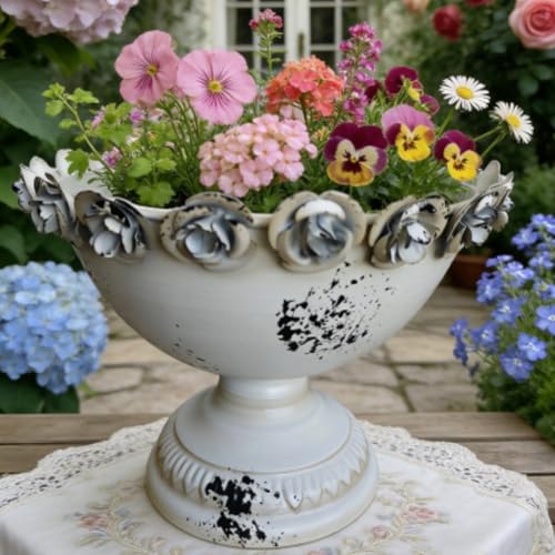 Pot de fleurs décoratif en fer pour sublimer votre balcon - 7