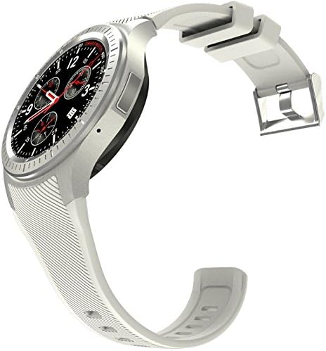 Domino Generic DM368 Smart Watch Phone, 512MB + 8GB, 1.39 inch AMOLED Display Capacitive Touch Screen MTK6580 Quad Core 1.3Ghz Bluetooth 4.0 Smart Watch Phone GSM/WCDMA/WiFi GPS Anti-Lost(Silver)