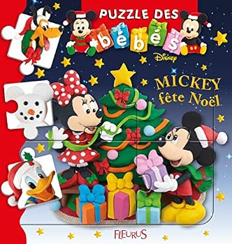 Paperback Mickey fête Noël [French] Book