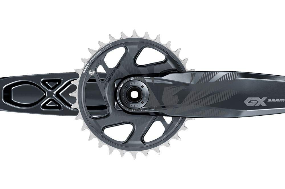 SRAM GX Eagle Kurbelgarnitur – Schwarz, One Size