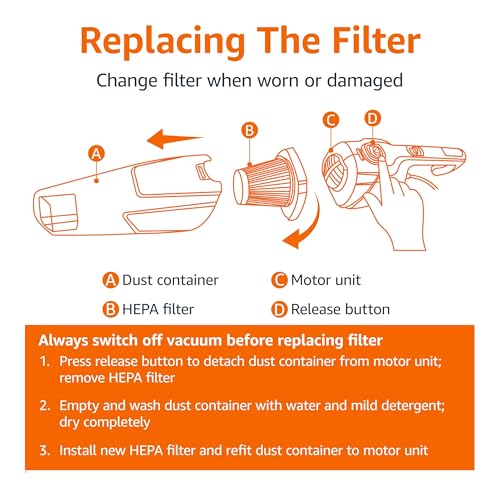 Washable HEPA Filters for Stick Vacuums - Clean Air Solutions - Image 3