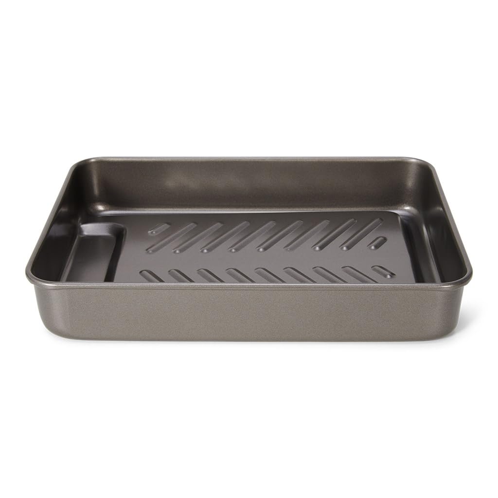 Plat à Rôtir Rectangulaire Patisse en Acier Anti-Adhésif 37x26cm