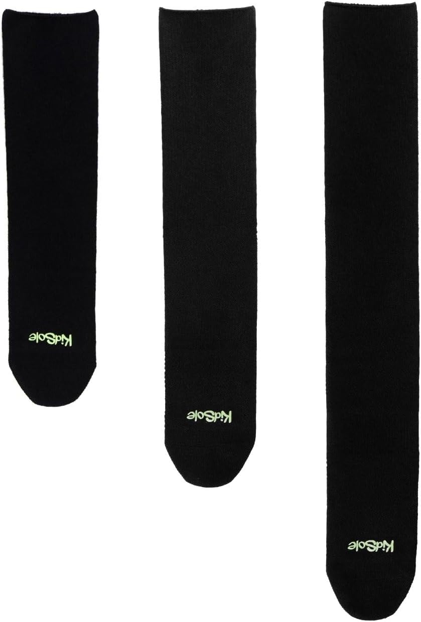 AFO Socks for Kids – Seamless Bamboo Viscose Blend, Breathable Comfort for AFO/SMO Braces (2 Pairs)