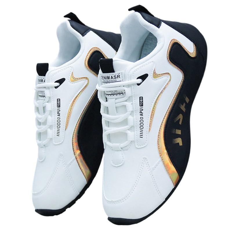 Striped Hiking Shoes Men's Casual Sneakers Plus Size