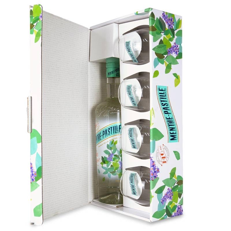 Coffret Menthe Pastille Giffard l'excellence de la distillation française