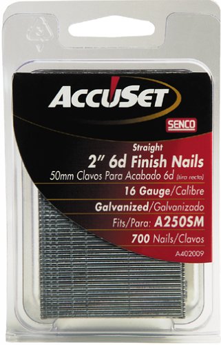 Senco A402009 Senco 16-Gauge Straight Finish Nail-700 16GA 2" FINISH NAIL