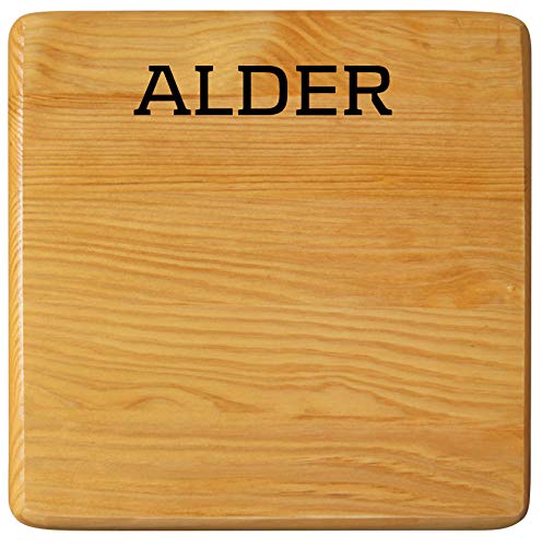 Mesa De Comedor Alder - Pino Natural 120x60x75cm - Rústica Y Resistente