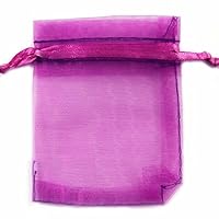 50 Veli Sacchetti Organza Tulle Per Confetti Regalo Bomboniera - Avorio Avorio - Foto 7