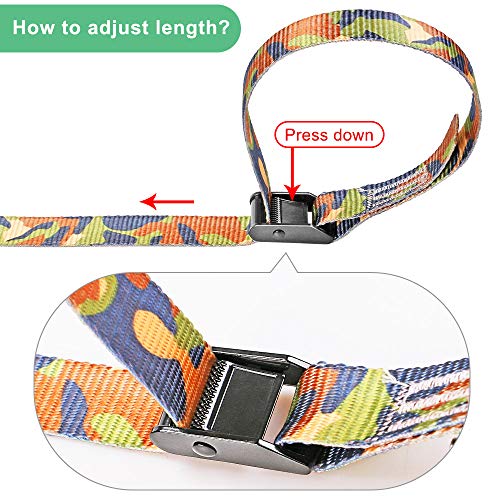 image for Dolibest Punching Bag Hanger Strap with Carabiner and Ratchet,550LB Ol