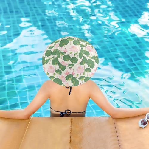 Sombrero de ala ancha para mujer Lotus I8158 miniatura 4
