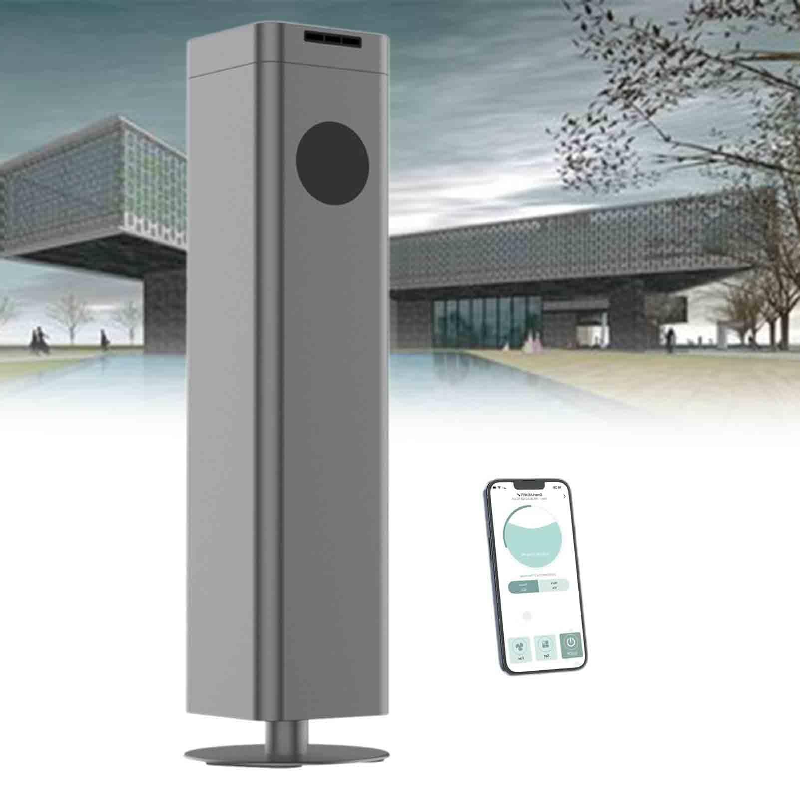 Machine à air parfumé pour la maison, Bluetooth, sans eau, diffuseur d'air parfumé pour spa, maison, bureau, couvre jusqu'à 2500-4000 m3