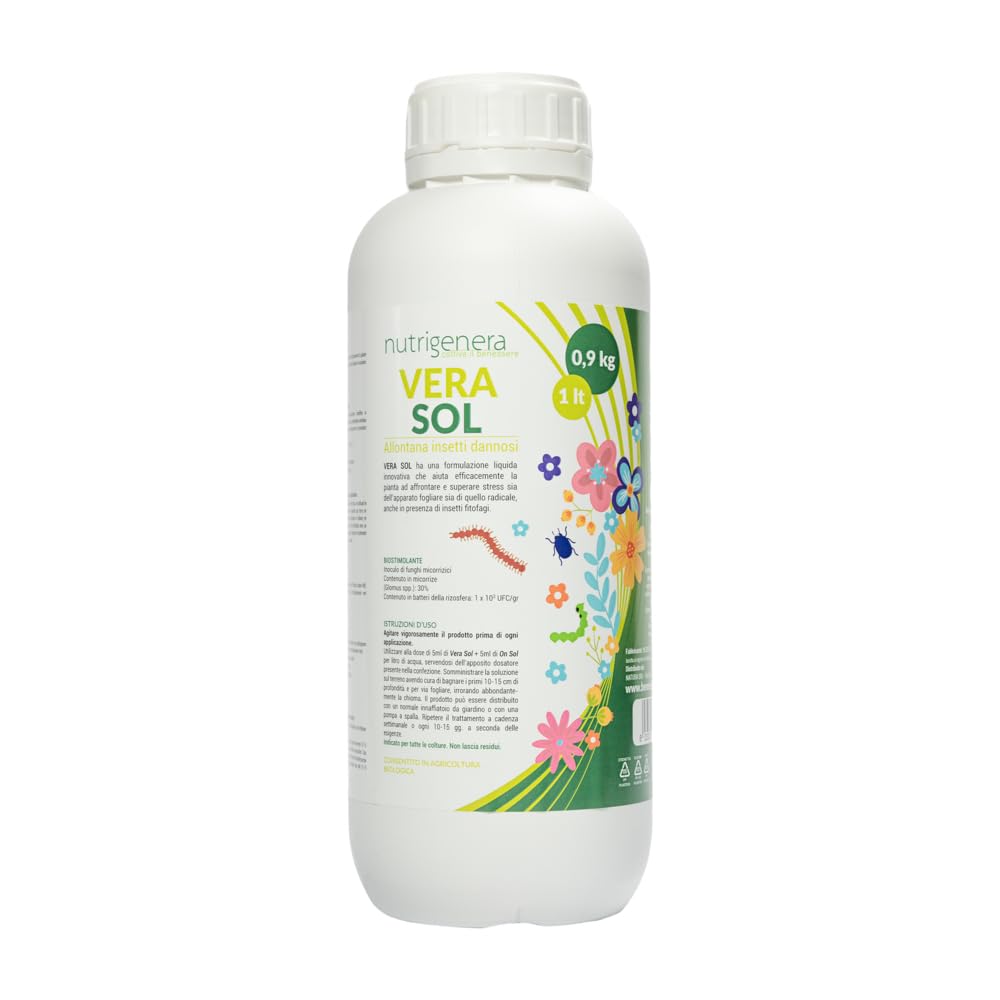 Vera sol bio- Repellente Insetti Dannosi a base di Beauveria bassiana, Metarhizium e batteri della rizosfera - 1L