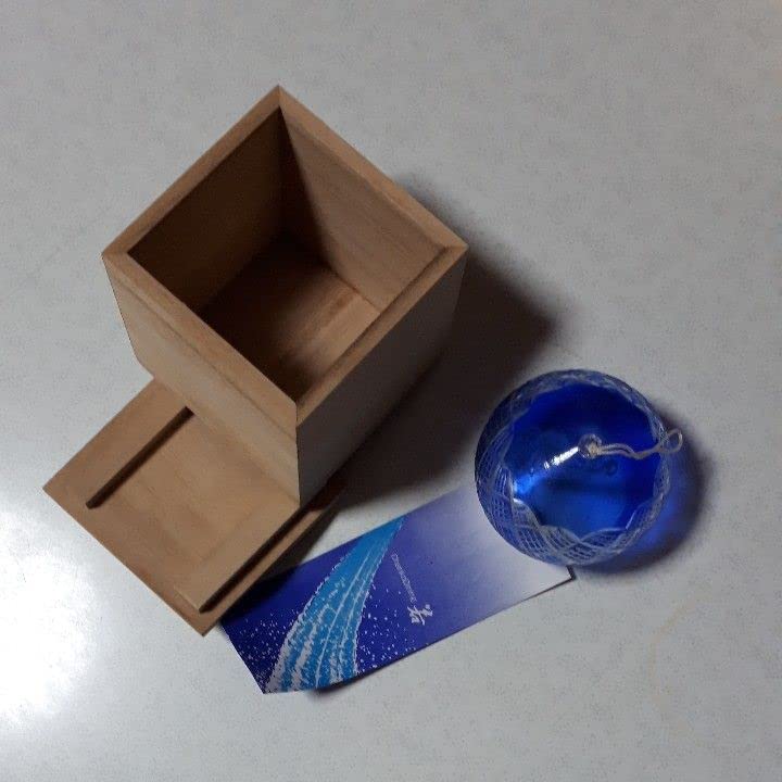 Amazon.co.jp: レア ChanoDining若 高級切子風鈴(桐箱入り) 花田 勝