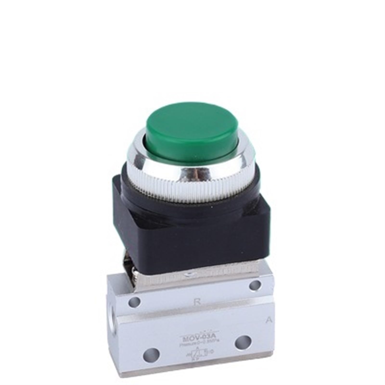Vanne à bouton-poussoir mécanique MOV-321 pour coupure pneumatique instantanée