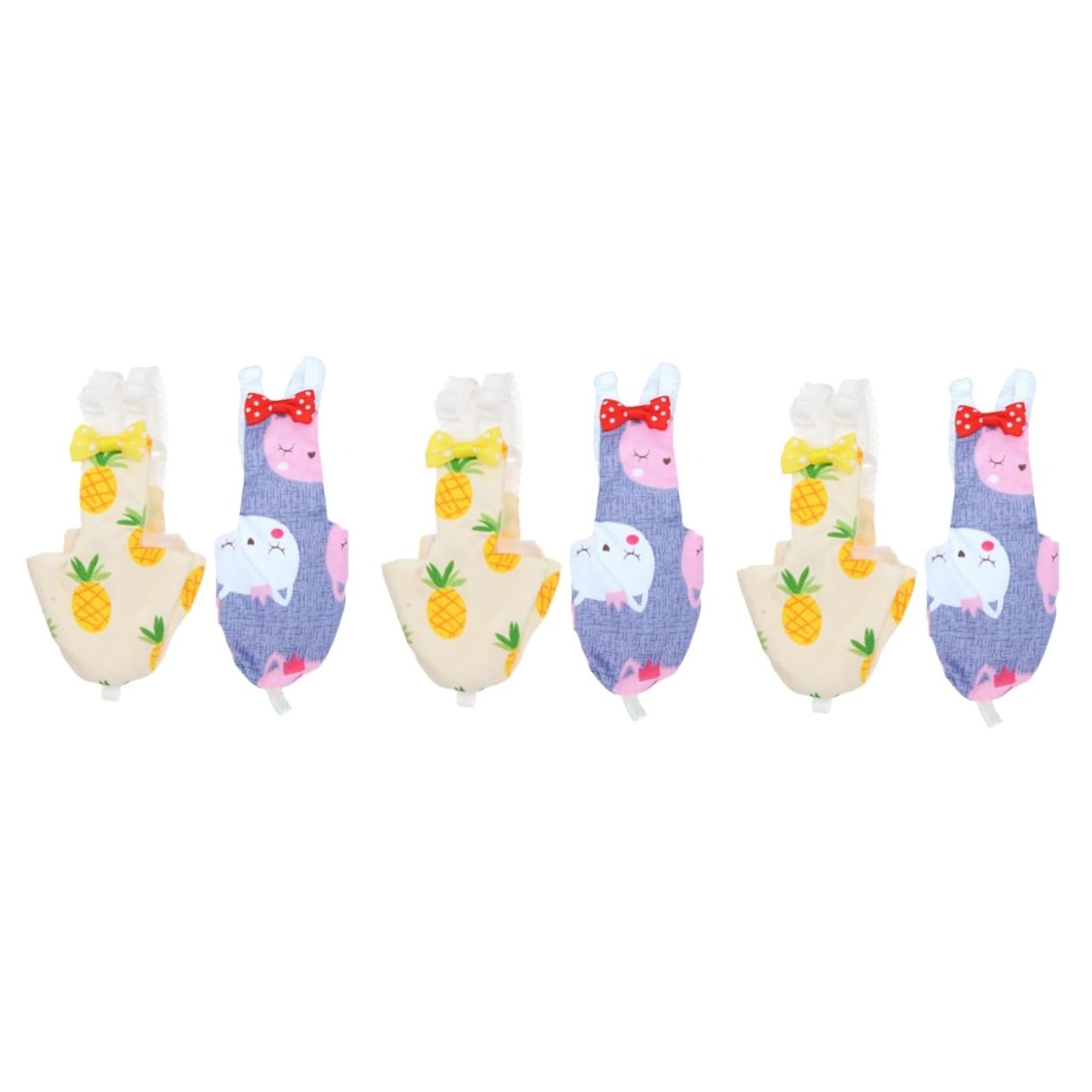 BESPORTBLE 6piezas Pañal Creativo para Aves De Ropa para Periquitos Reutilizable y Lavable para Fiestas y Salidas Mascotas
