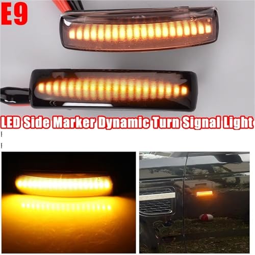 Evita fallos de visibilidad con intermitentes LED dinámicos para Freelander 2 4