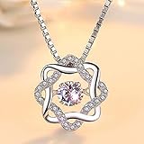 * [Design Inspiration]: Diese Kette von dem Kranz auf dem Kopf der Göttin Laurel Daphne inspiriert ist. Die beiden Linien sind miteinander verflochten eine Girlande Form zu bilden, einer mit einer glatten Silberoberfläche und die andere mit Zirkonia Pflastern. Der Zirkonia Stein hat in der Mitte immer, das Hinzufügen Vitalität auf die gesamte Konstruktion. Tragen Sie es einen Hauch von spielerischer Farbe zu Ihrem täglichen Leben hinzuzufügen, oder es als Geschenk zu verwenden, um Ihre besten Wü