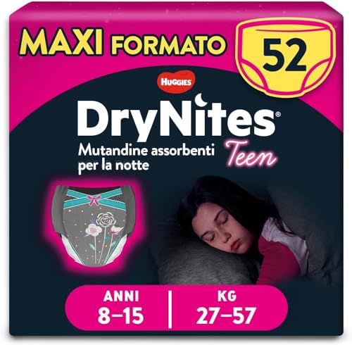 Huggies Drynites Pannolini, Taglia L (27-57 Kg)