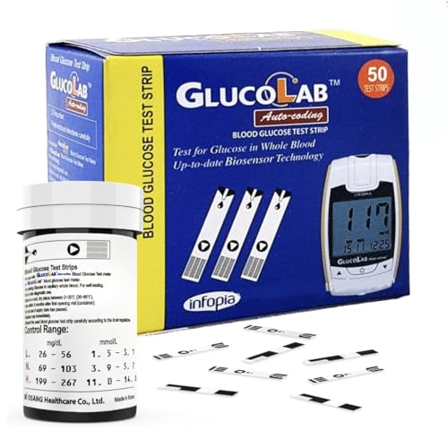 Image of Compatible with Glucolab 50 blood Glucose Test Strips