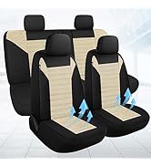VarCozy Faux Leather Car Seat Covers Full Set, Front Seat Covers And Split Rear Seat Covers For Car, Universal Seat Covers For SUV, Sedan, Automotive - View #9
