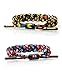 Rastaclat - Pac-Man Shoelace Bracelet 2 Pack, Black/Yellow/Red/Pink