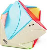 Vista 4 de CuberSpeed QY Toys Ivy Cube V2 stickerless Magic Cube Mofangge Ivy Leaf Cube Plus Version stickerless(Eitan Lvy Cube) Puzzle