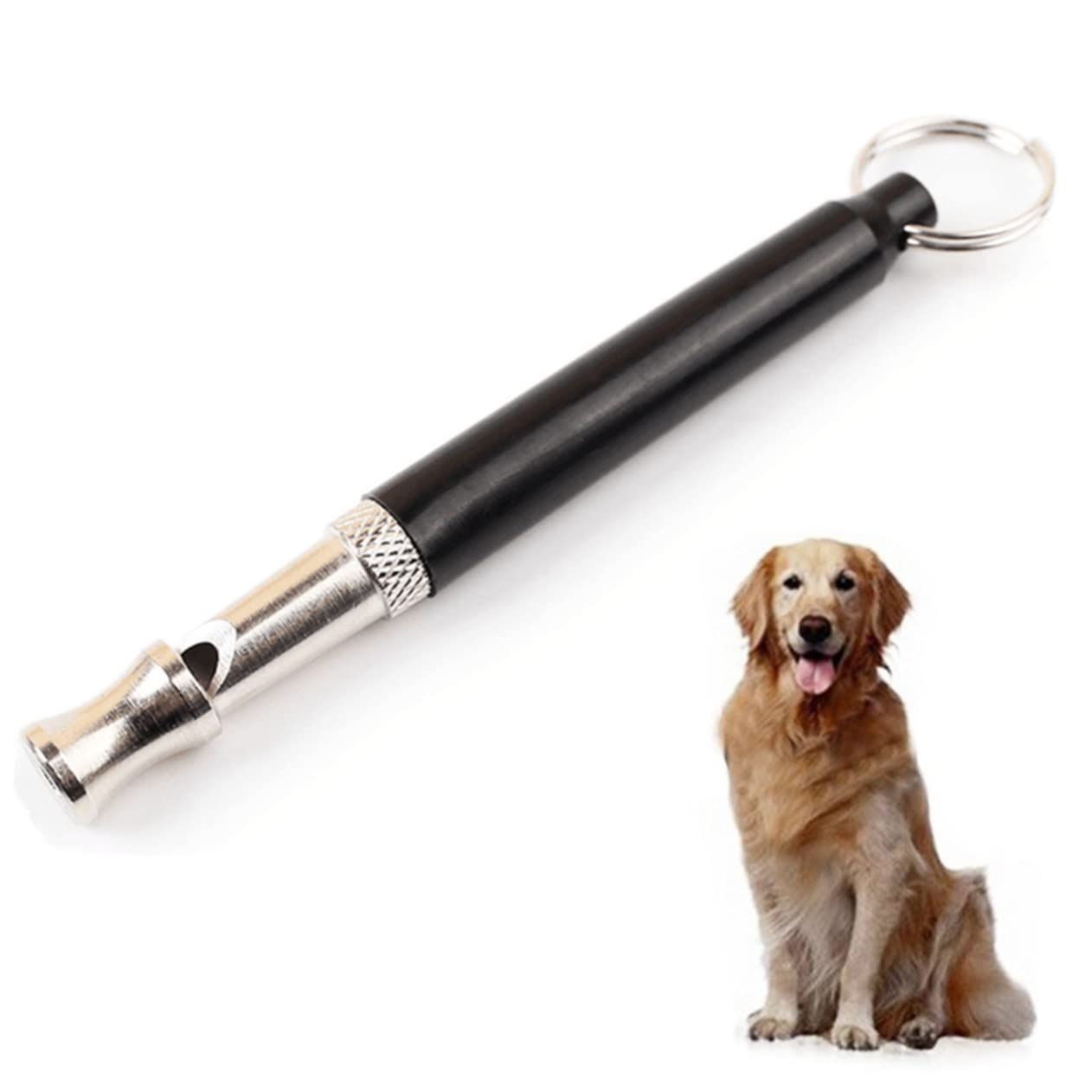 Toddmomy Pet Training Whistle Dog Barking Stopper Whistle Strap Dog Training Tool