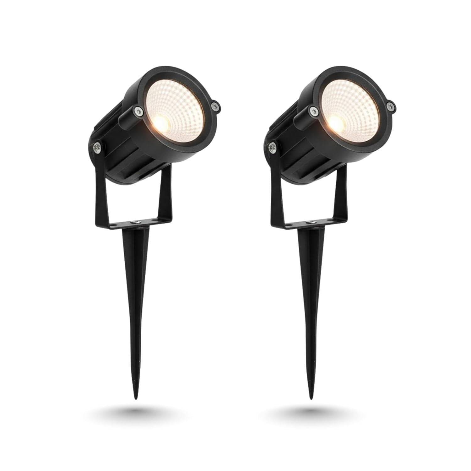 5W Cool White Waterproof LED Garden Spot Light with Ground Spike | IP65 Outdoor Landscape Light | Aluminium Body | Garden, Lawn, Tree, Pathway, Fountain, Wall Spotlight Pack of 2-image-7