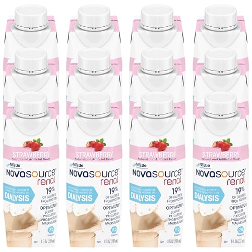 Nestle Novasource Renal Nutritionally Complete Formula, 8 oz, 12 ct